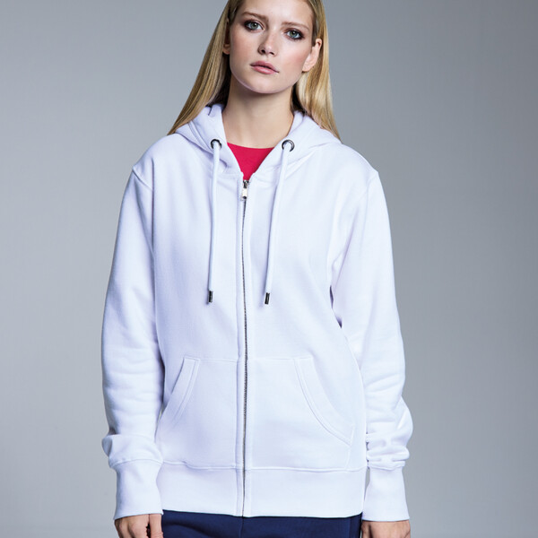 Anthem Ladies Organic Full Zip Hoodie Thumbnail