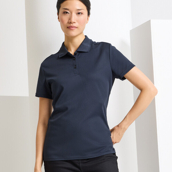 Premier Ladies Spun Dyed Recycled Polo Shirt Thumbnail