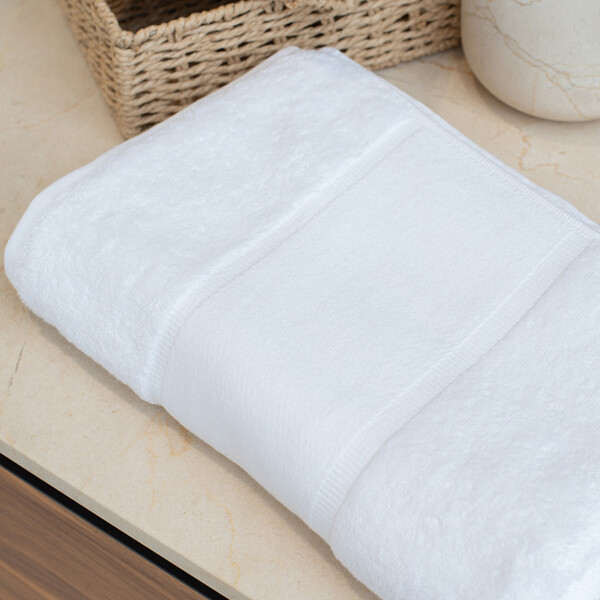 Towel City Organic Printable Border Bath Towel Thumbnail