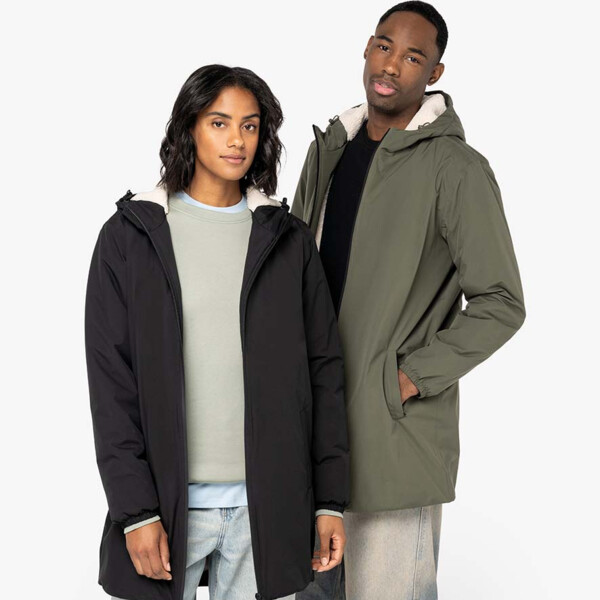 Native Spirit Unisex Sherpa Lined Waterproof Jacket Thumbnail