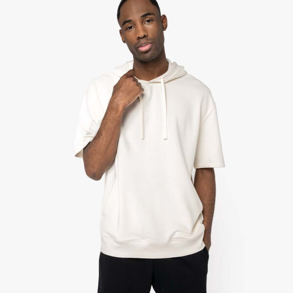 Native Spirit Unisex French Terry Short Sleeve Hooded Sweatshirt Thumbnail