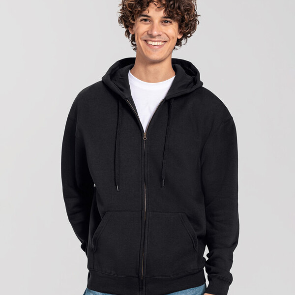 Iconic premium hooded sweat jacket Thumbnail