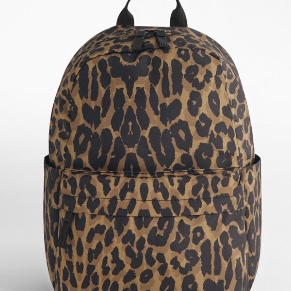 BagBase Leopard Print Mini Backpack Thumbnail