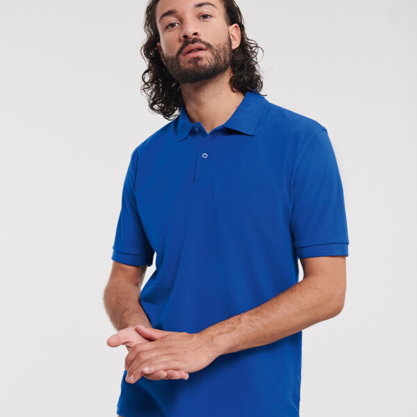 Russell Athletic Classic Cotton Piqué Polo Shirt Thumbnail