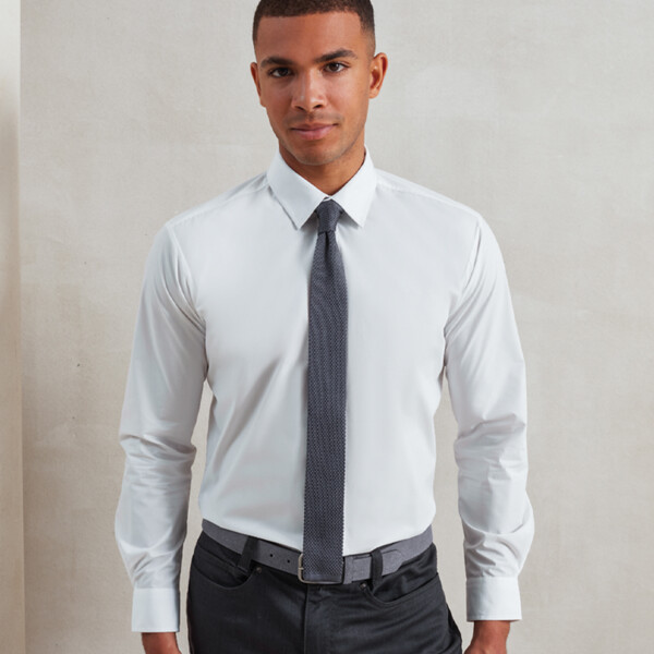 Premier Slim Knitted Tie Thumbnail