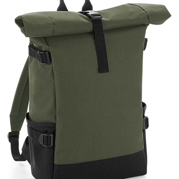 BagBase Block Roll-Top Backpack Thumbnail
