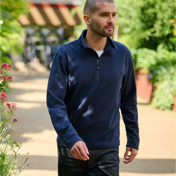 100% Recycled Half Zip Fleece Thumbnail