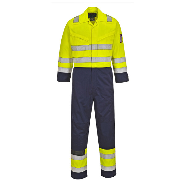 Modaflame Work Hi-Vis Multi-Norm Contrast FR Coverall Thumbnail